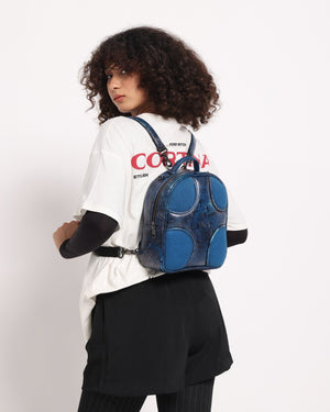 Muddled Knapsack - Cracked Indigo - Fetti