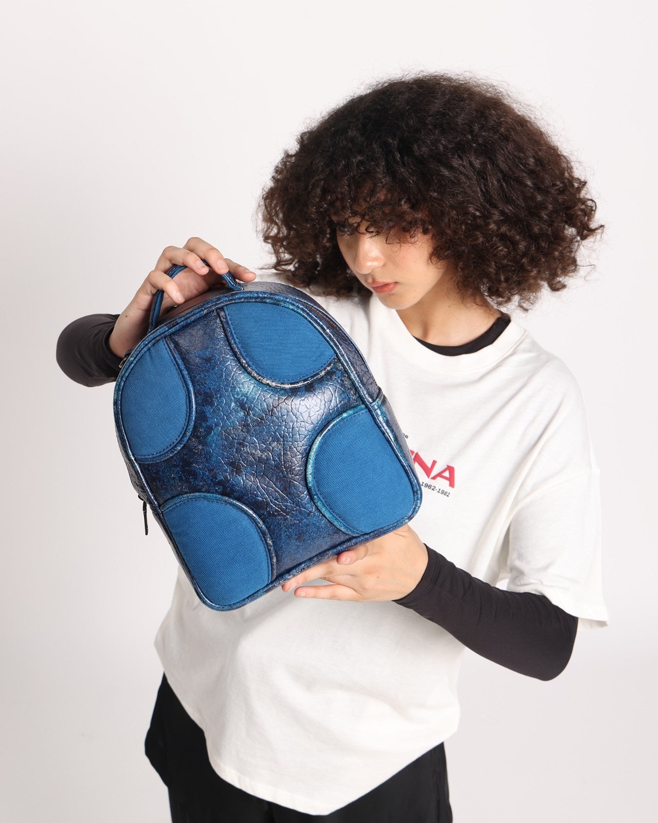 Muddled Knapsack - Cracked Indigo - Fetti