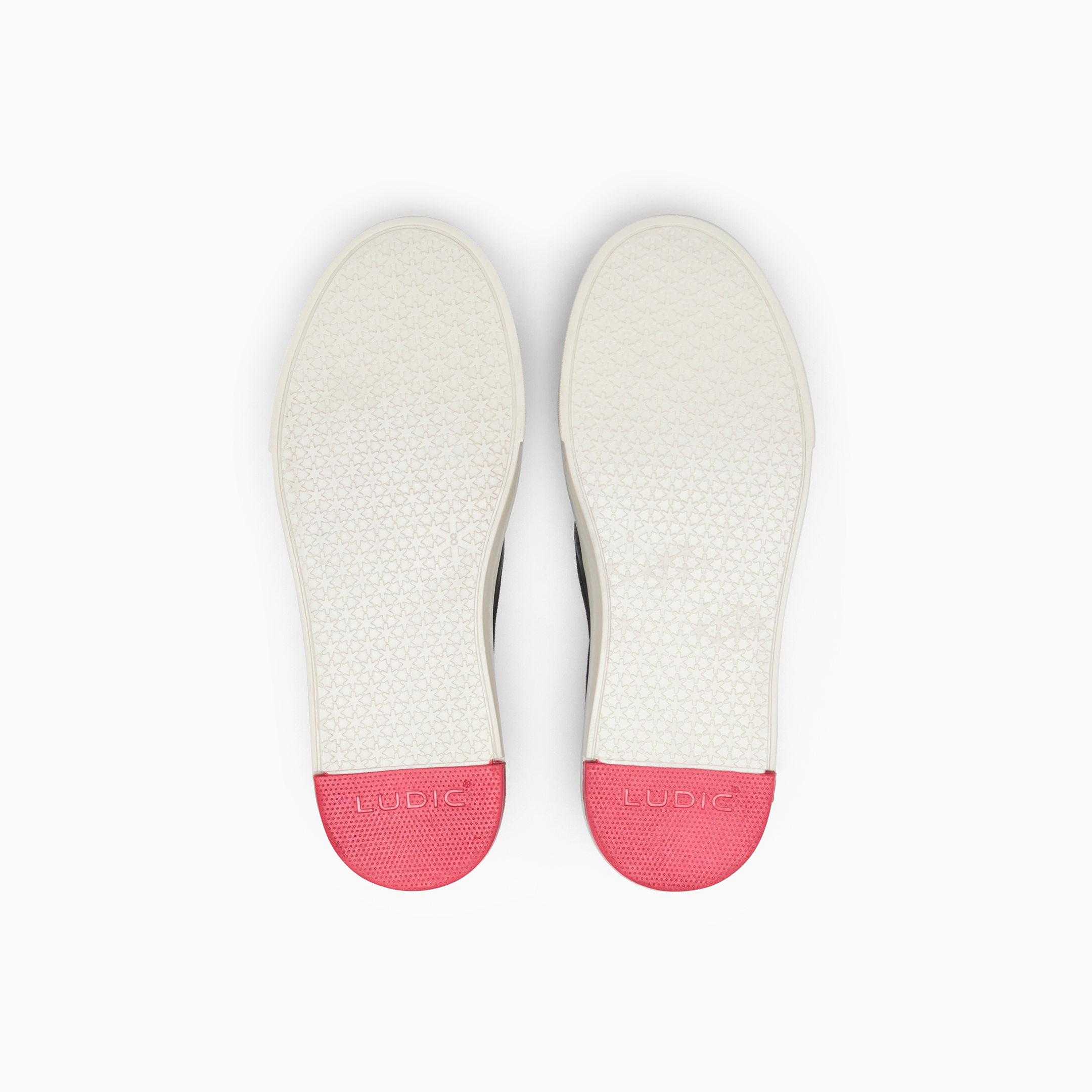 Ludic Orca Black Enhanced Canvas slip-on sneakers