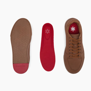 Ludic Sand Tan Vegan Leather Nova Play sneakers