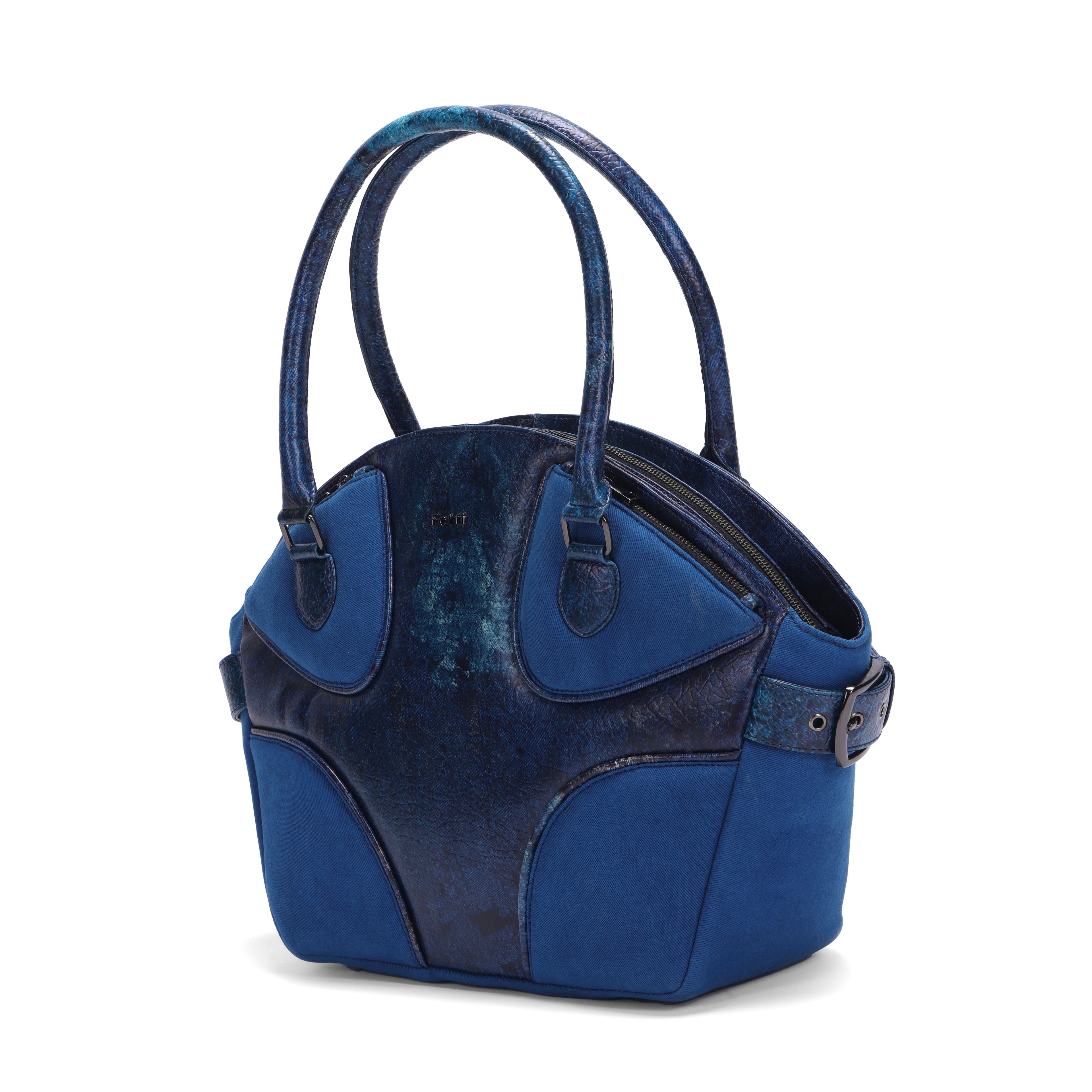 Muddled Cargo Tote - Cracked Indigo - Fetti