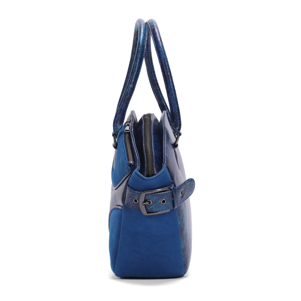 Muddled Cargo Tote - Cracked Indigo - Fetti