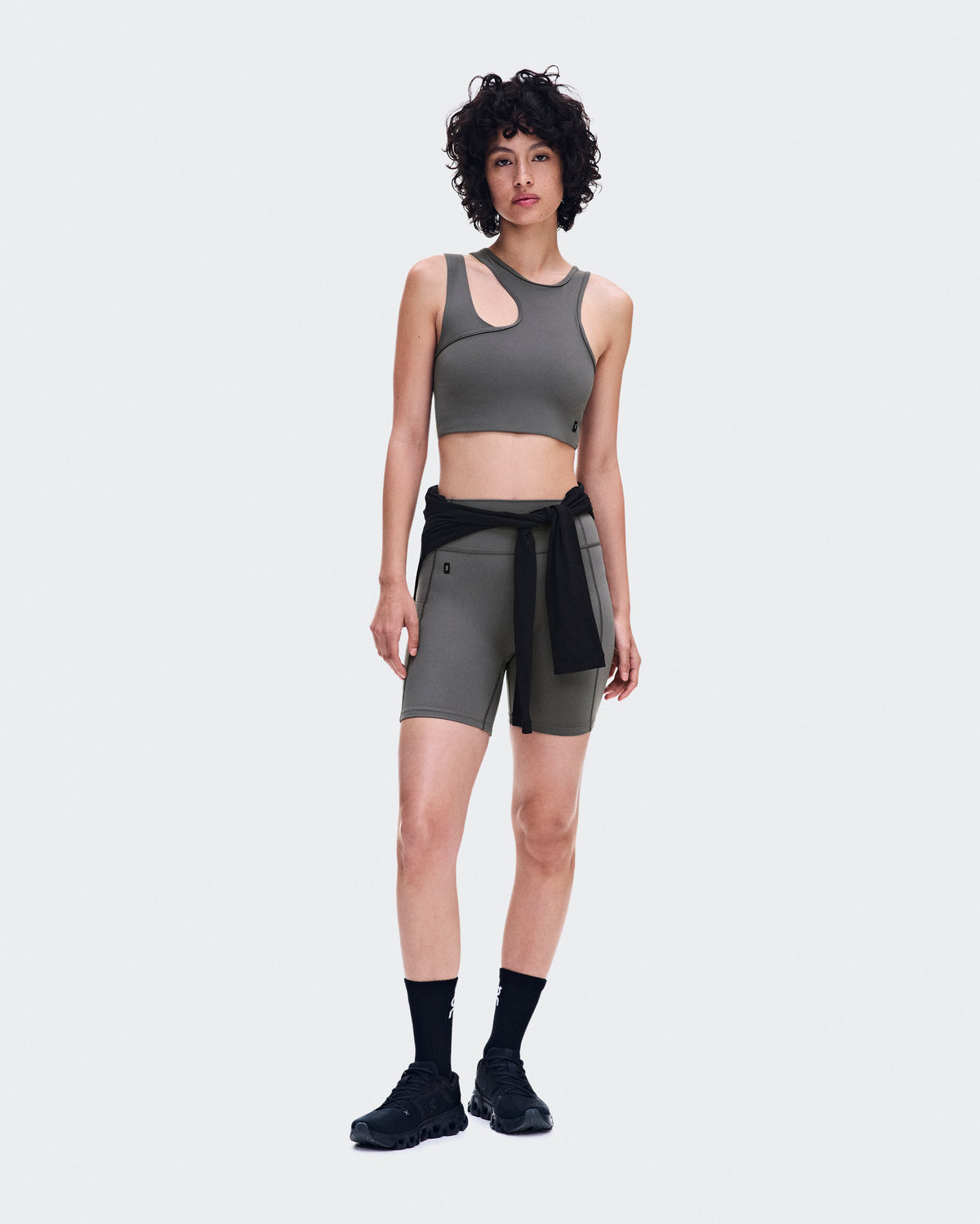Studio Asymmetric Crop - Womens