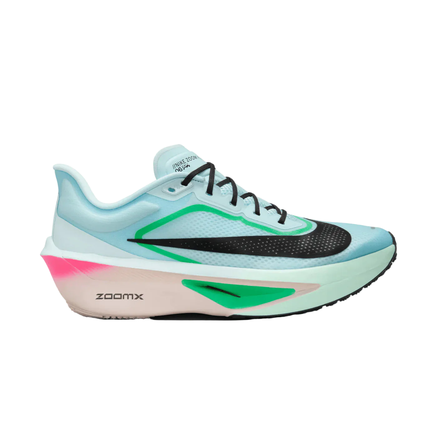 Nike Zoom Fly 6 Glacier Ice Hyper Pink Green Shock Black