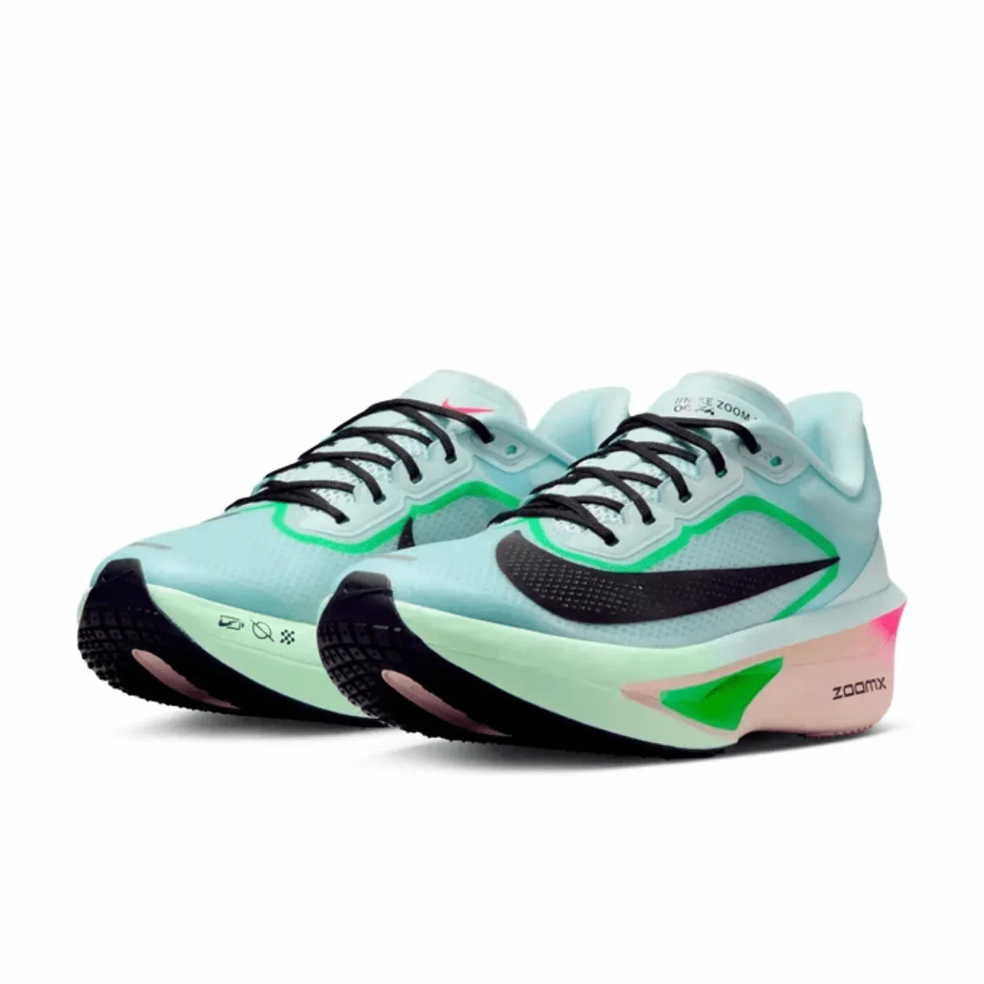 Nike Zoom Fly 6 Glacier Ice Hyper Pink Green Shock Black