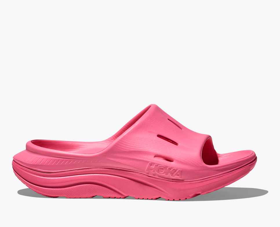 HOKA ORA Recovery Slide 3 "Neon Rose"