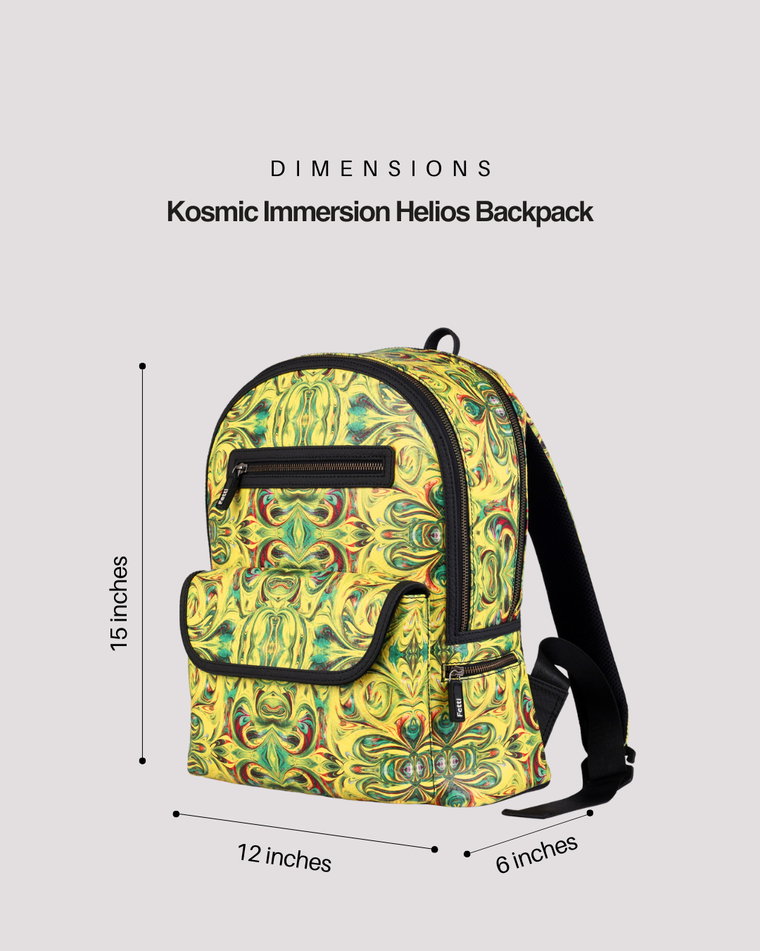 Kosmic Immersion Backpack- Helios Men - Fetti