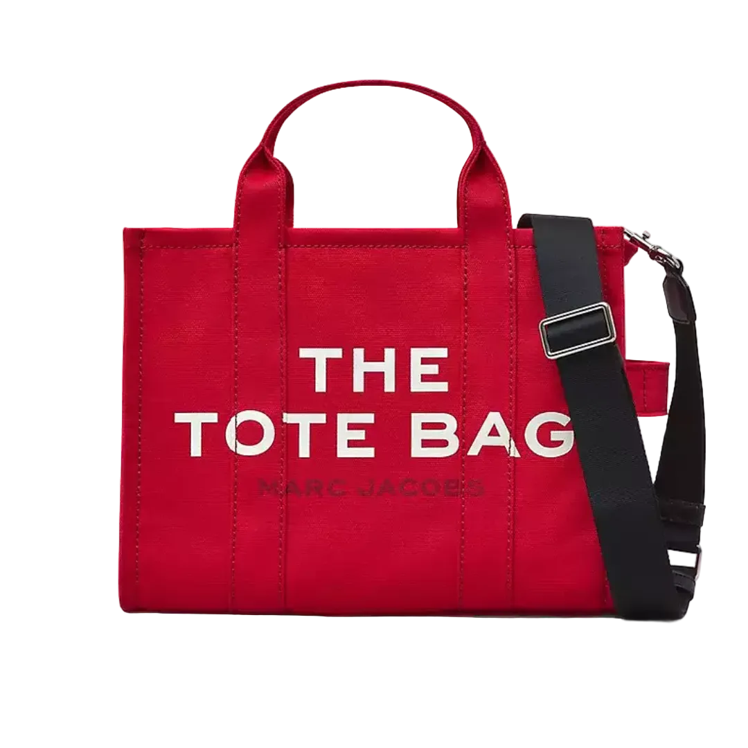 Marc Jacobs The Canvas Medium Tote Bag true red