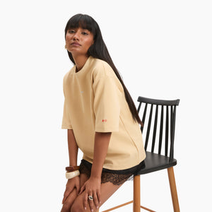 Ludic Dune Beige Core T Molecule T-shirt