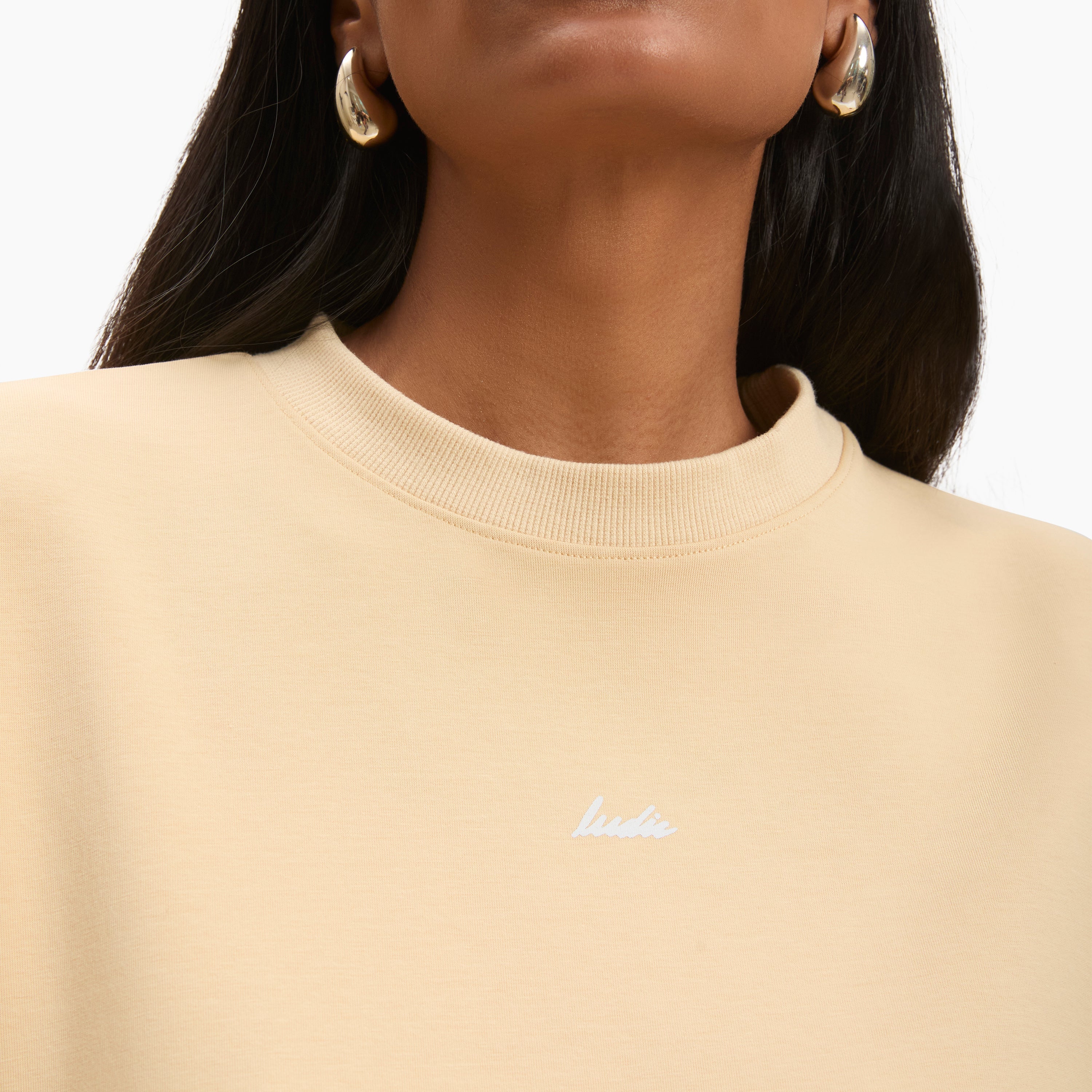 Ludic Dune Beige Core T Molecule T-shirt