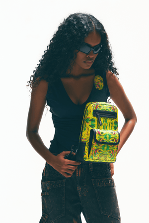 Kosmic Immersion Sling Bag- Helios Women - Fetti