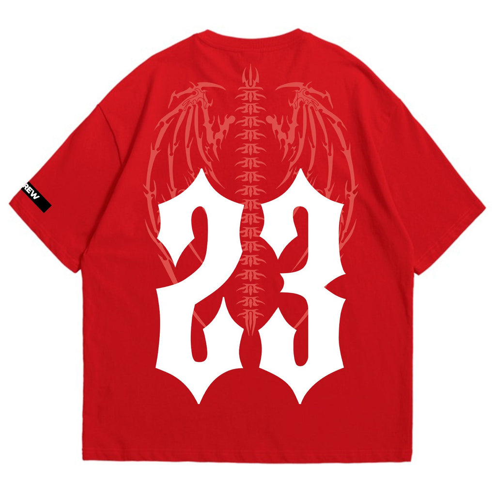 RED 23 WINGS T-SHIRT