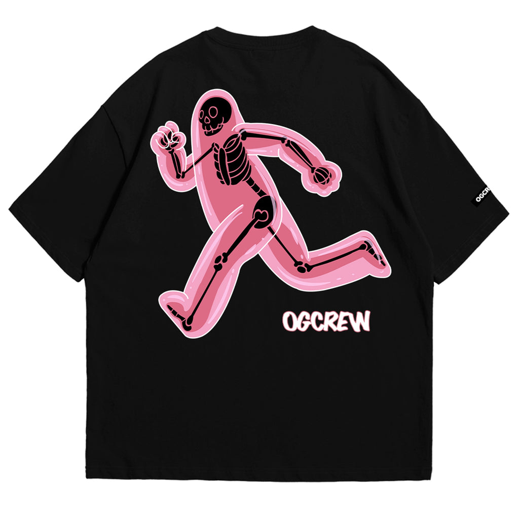 BLACK BUBBLE GUM MAN T-SHIRT