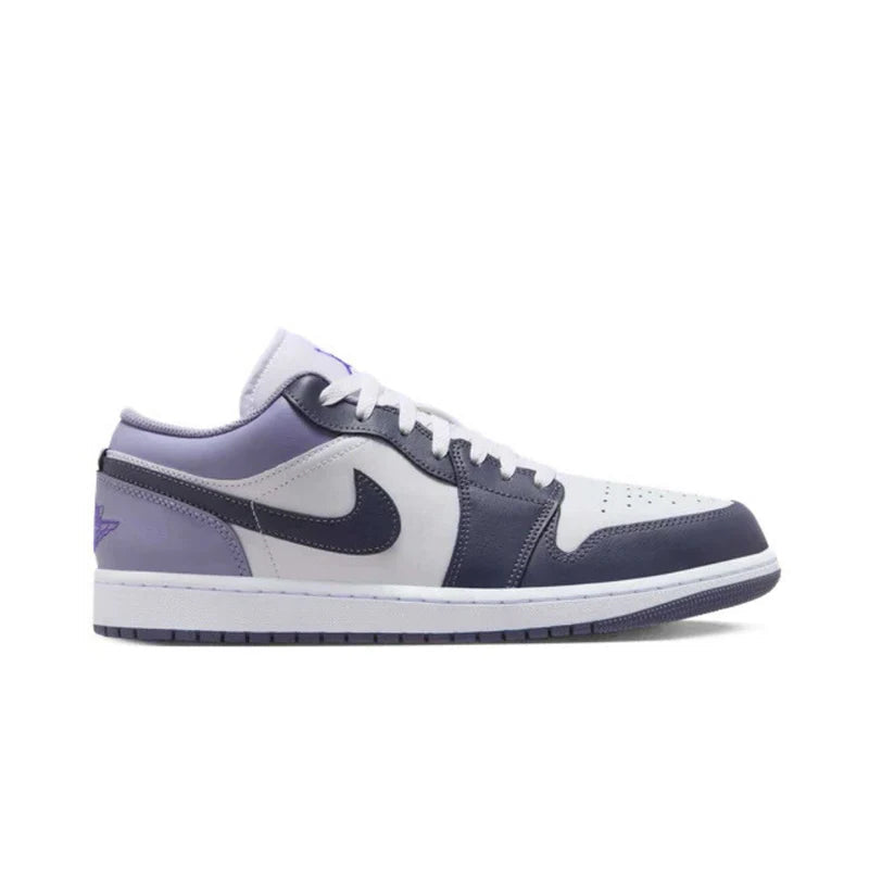 Jordan 1 Low White Purple