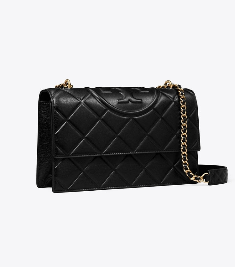 Tory Burch Fleming Shoulder Bag Black