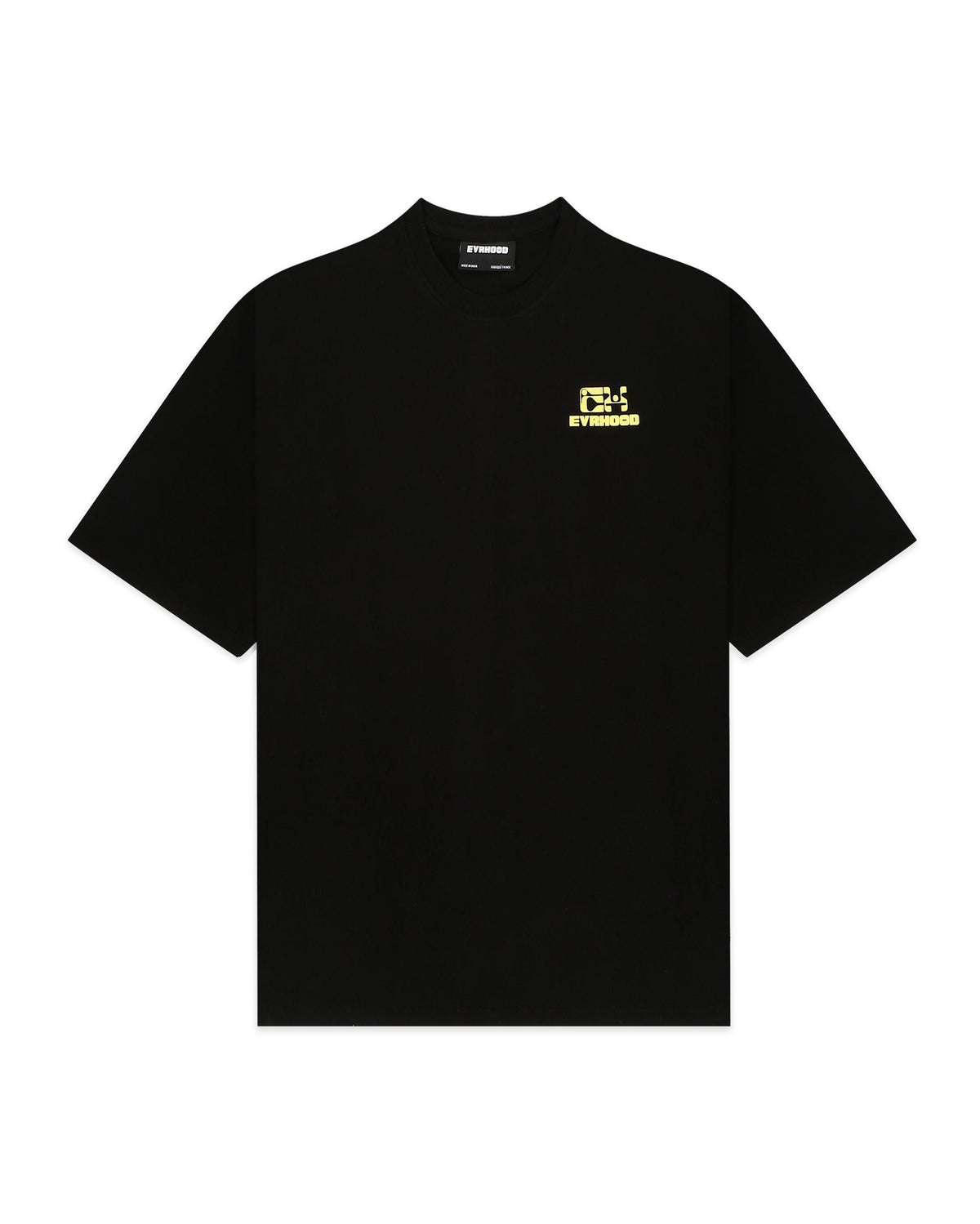 The Overthinker - Black - Evrhood oversized typographic t-shirt
