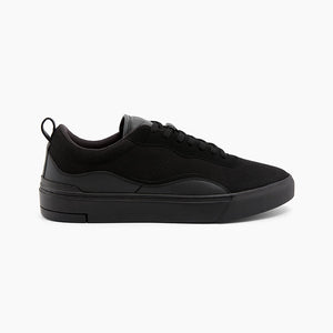 Ludic Triple Black Enhanced Canvas low-top sneakers
