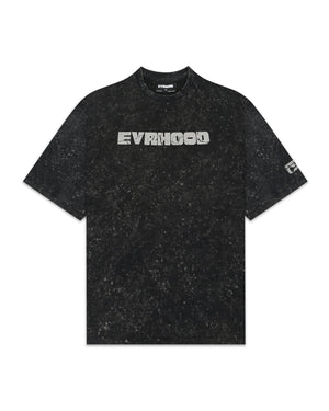 Retro Wash - Black - Evrhood oversized acid wash t-shirt