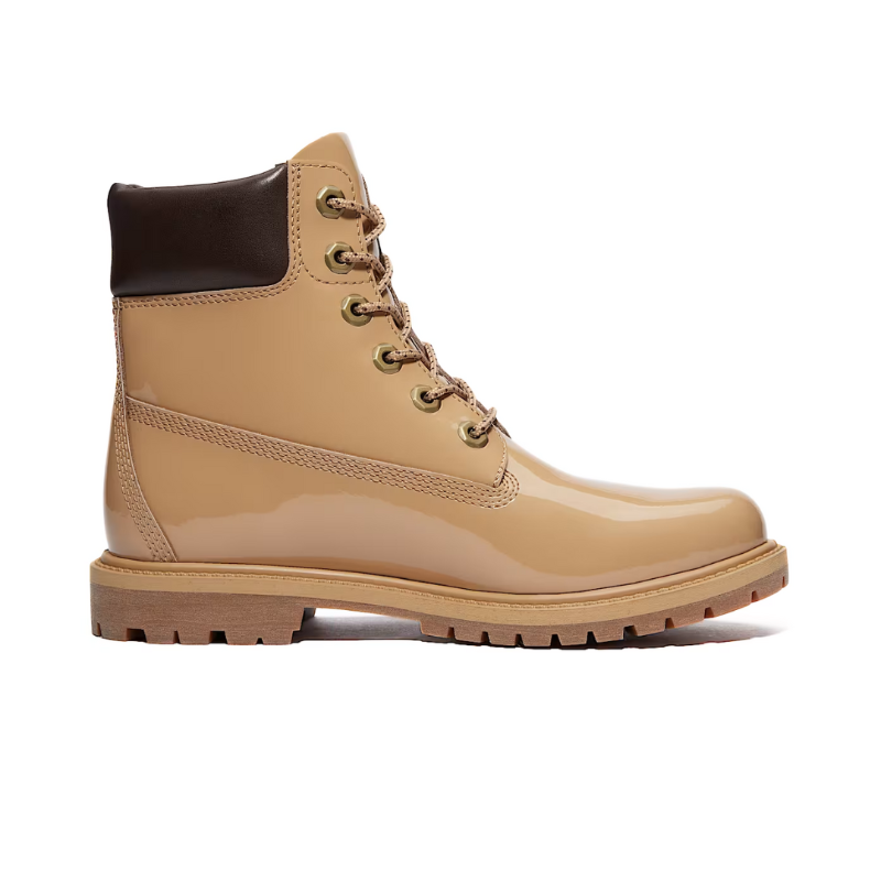 Timberland 6" Premium Waterproof Boot Patent Light Brown (W)