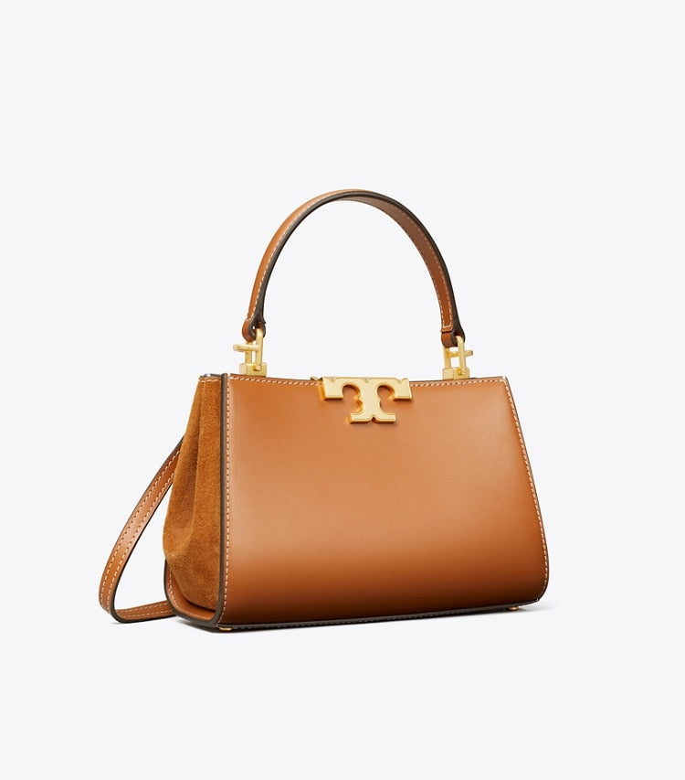 Tory Burch Mini Eleanor Satchel Malt Whiskey