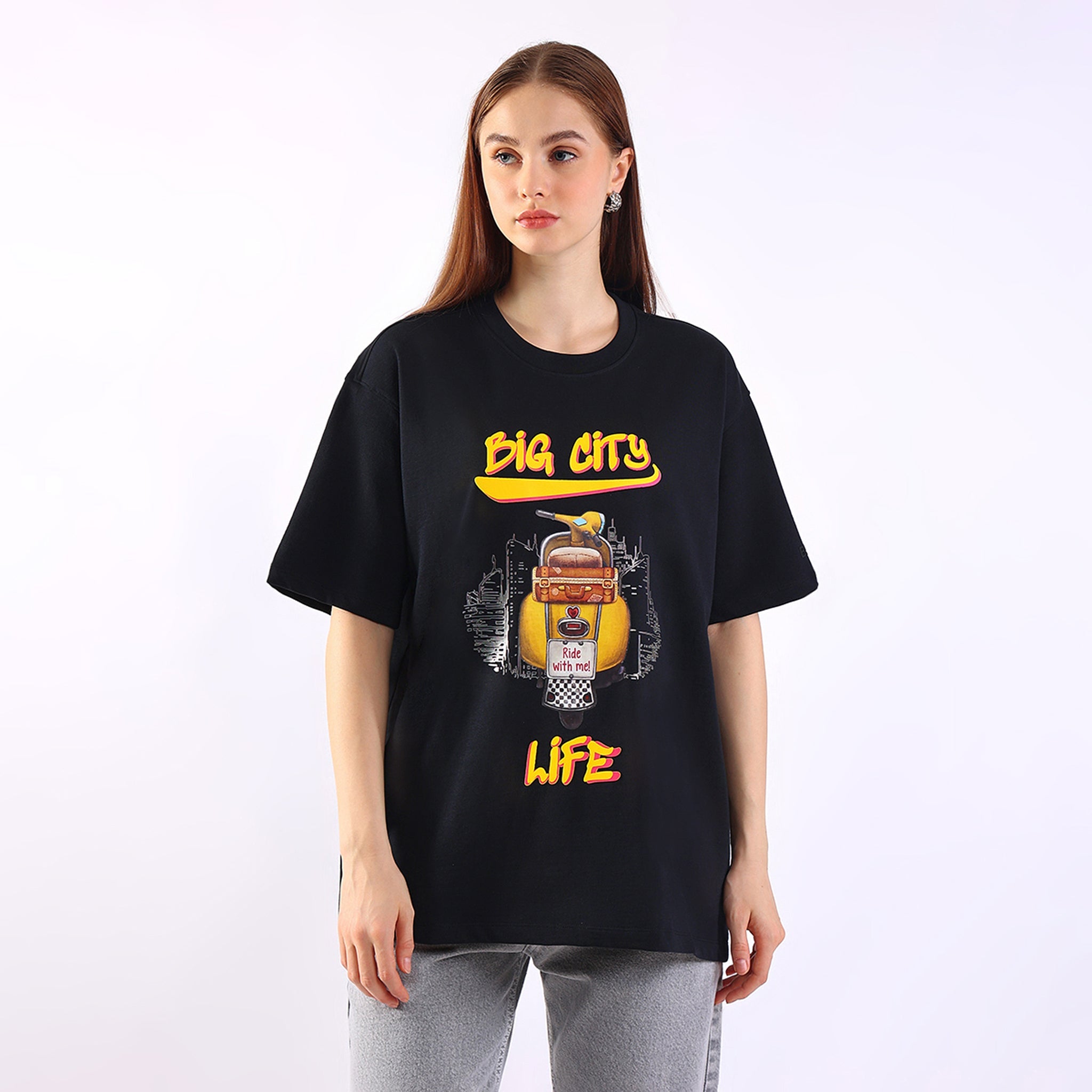 YELLOW VESPA T-SHIRT