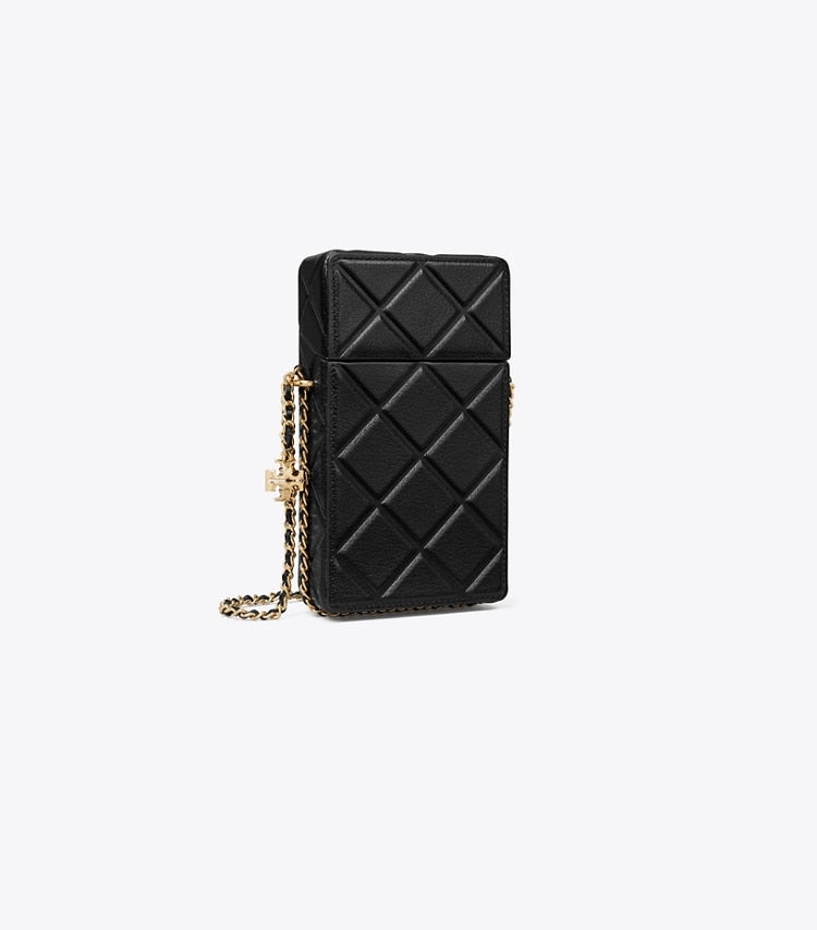 Tory Burch Fleming Phone Crossbody Black