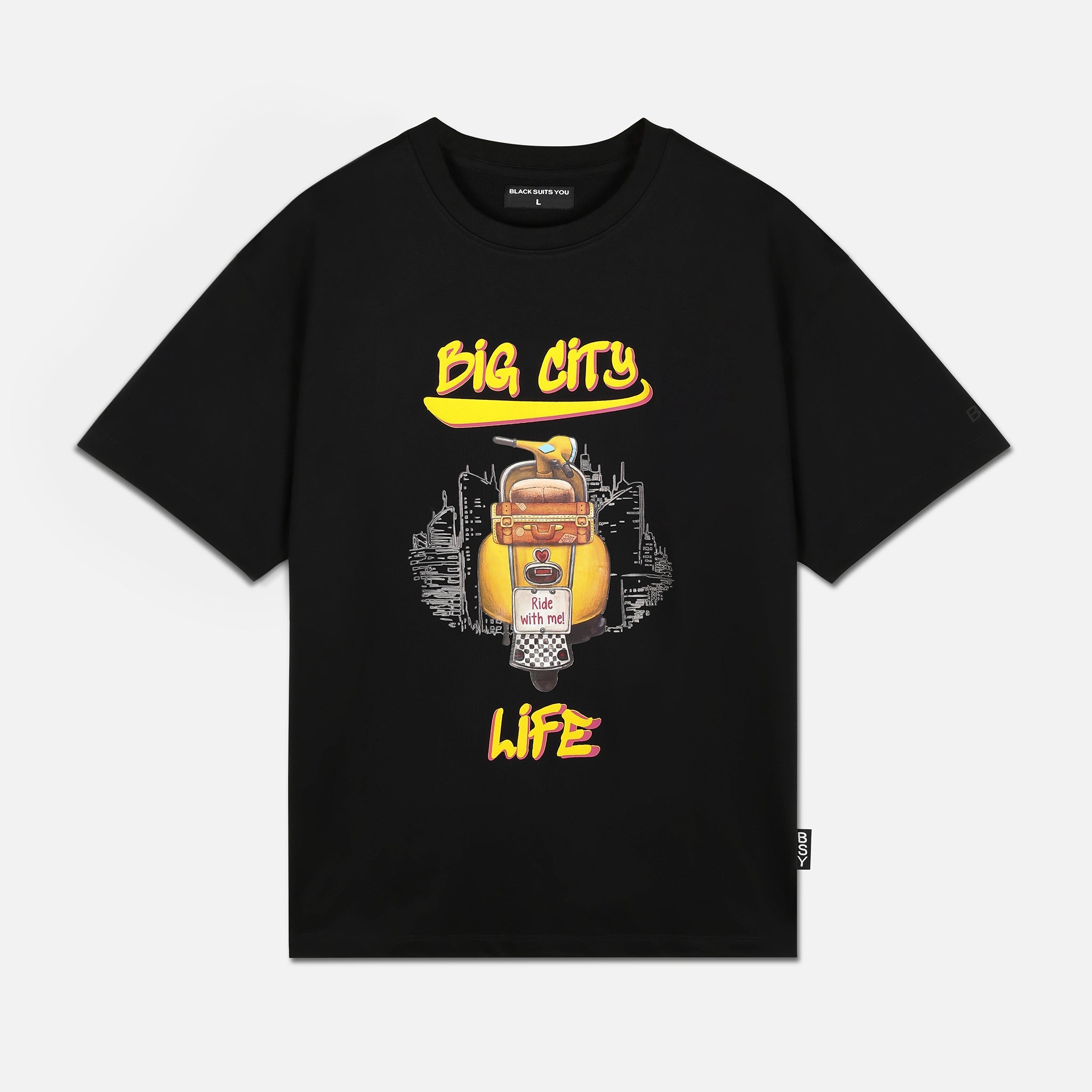 YELLOW VESPA T-SHIRT