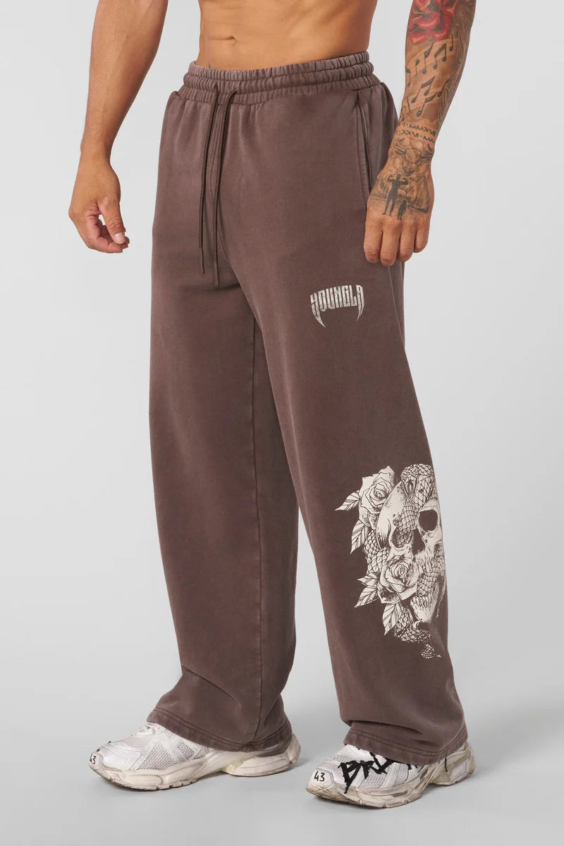 Young La 2117 - The Dawn Collection - Sweats 'Brown Wash'