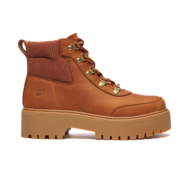 Timberland Stone Street Platform Hiker Boot Rust Nubuck (W)