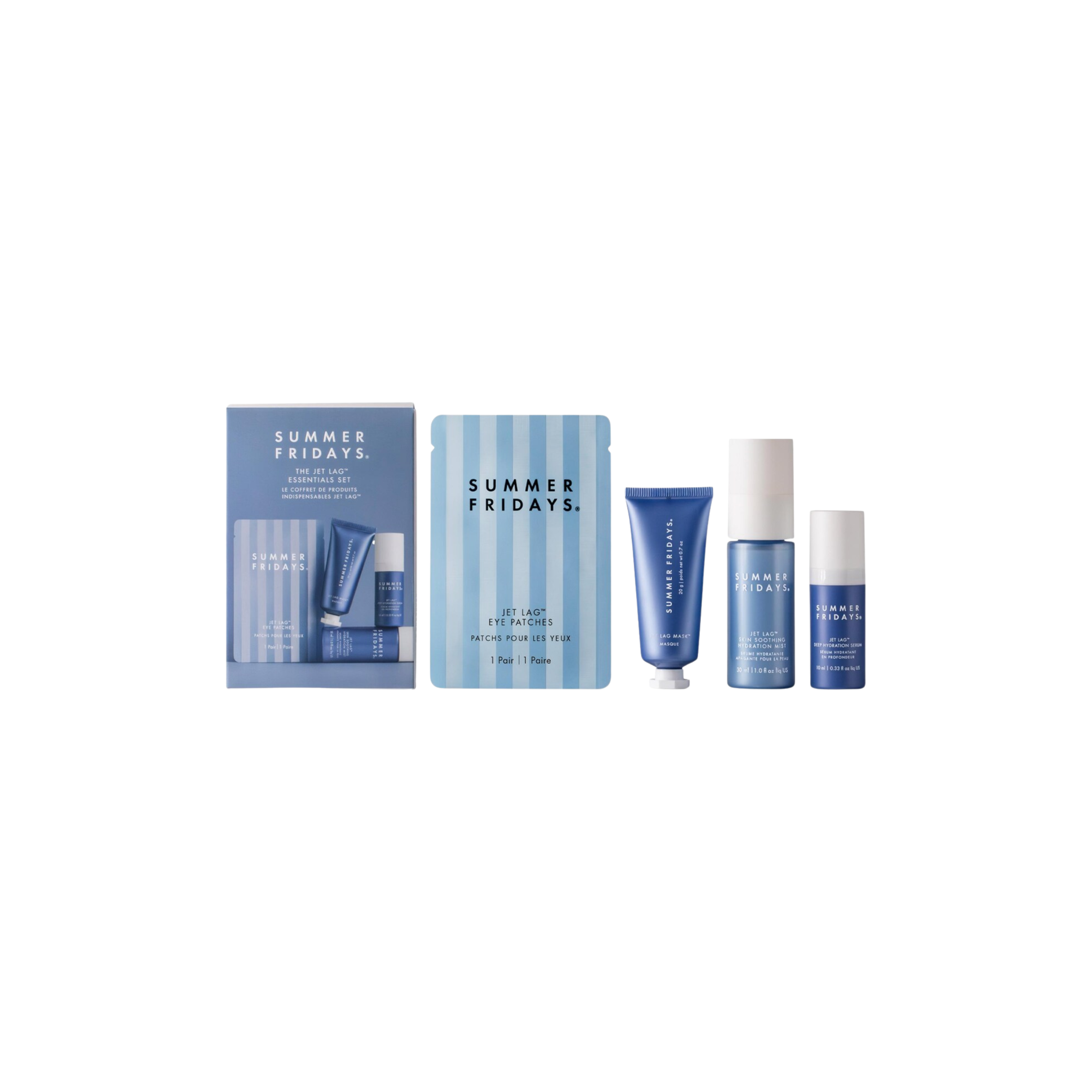 Summer Fridays The Jet Lag Essentials Hydration Set for Travel
