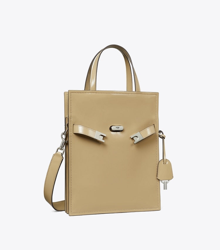 Tory Burch Small Lee Radziwill Shopper Desert Palm