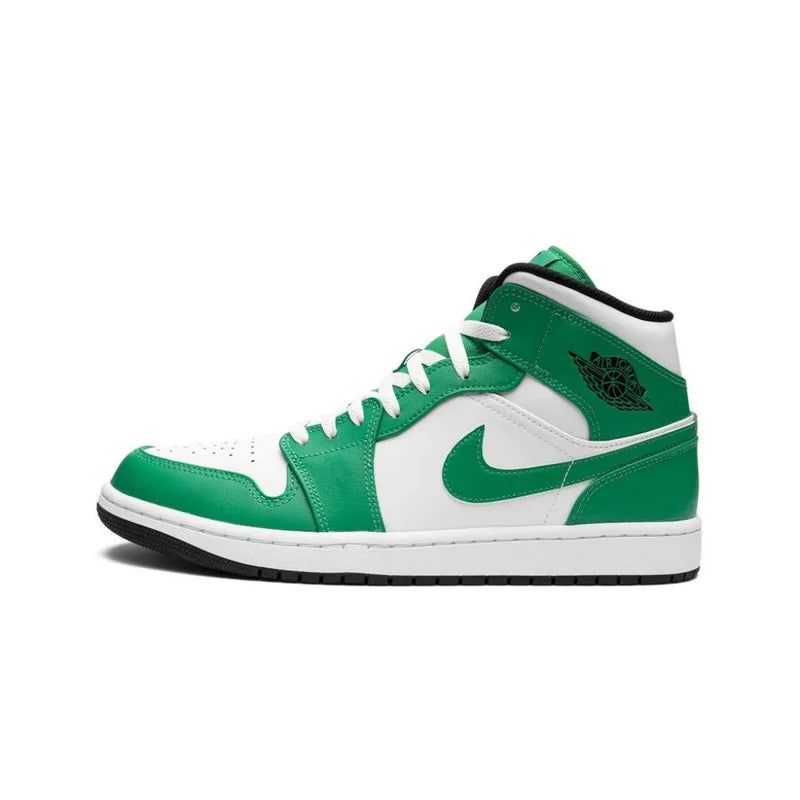 Air Jordan 1 Mid Lucky Green