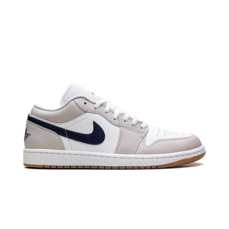 Jordan 1 Low Midnight Navy Neutral Grey