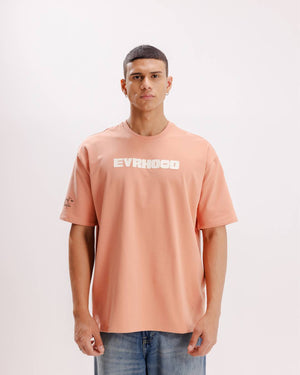 Element - Peach - Evrhood oversized basic t-shirt
