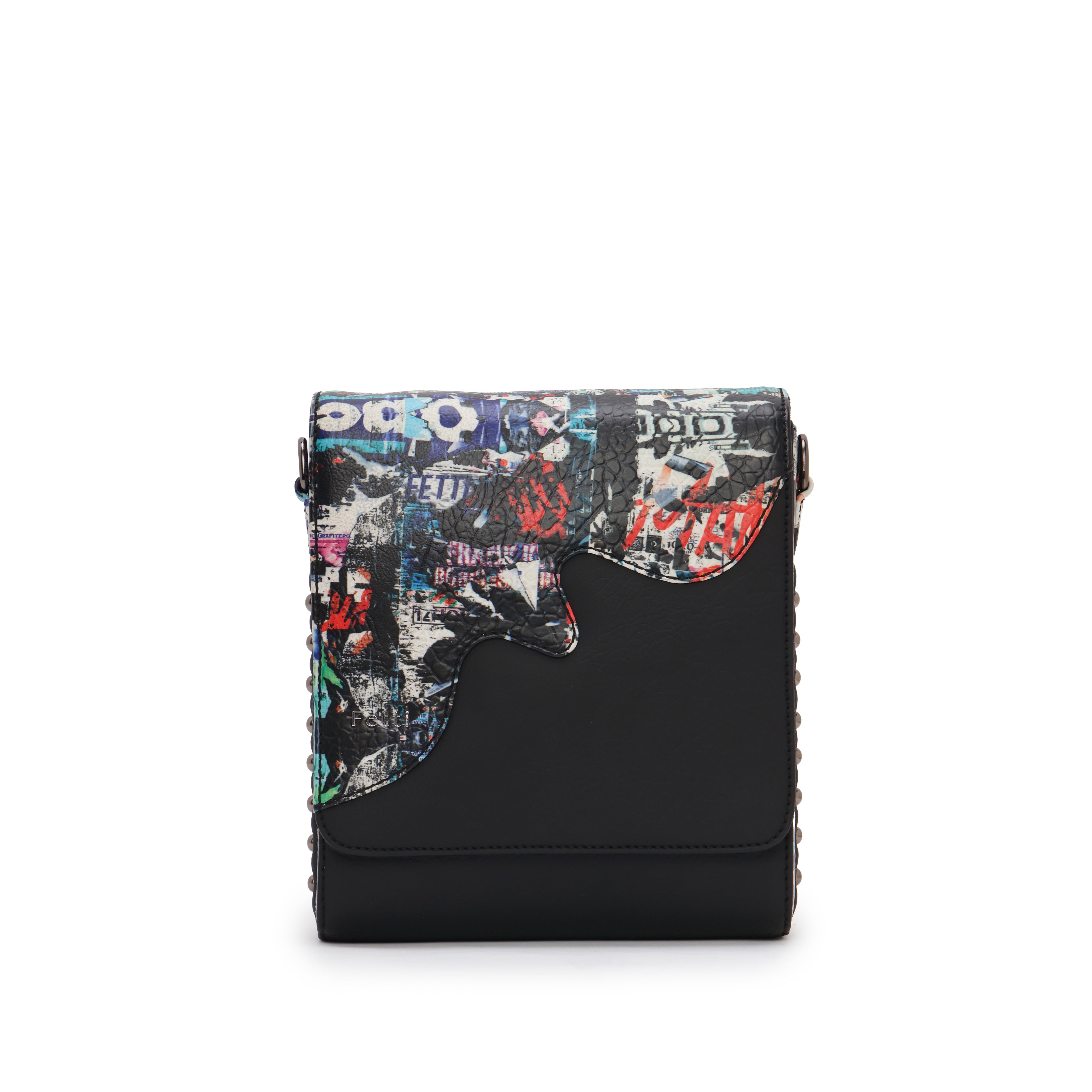 Graffld Street Messenger Bag Black - Unisex