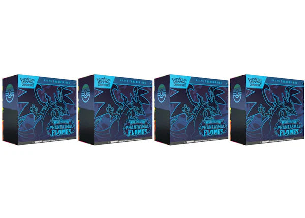 2025 Pokémon Mega Evolution Phantasmal Flames Elite Trainer Box 4x Lot
