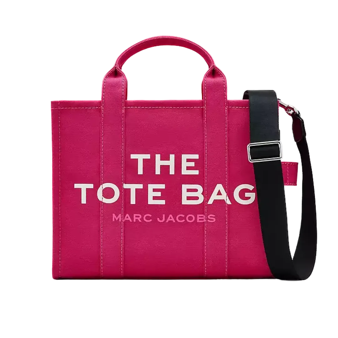 Marc Jacobs The Canvas Medium Tote Bag raspberry pinka