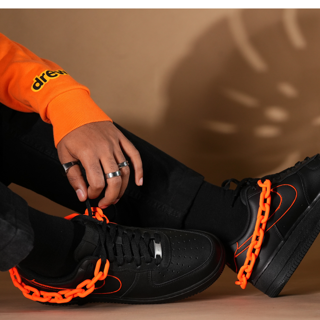 FLAMING ORANGE LINKUP AF1