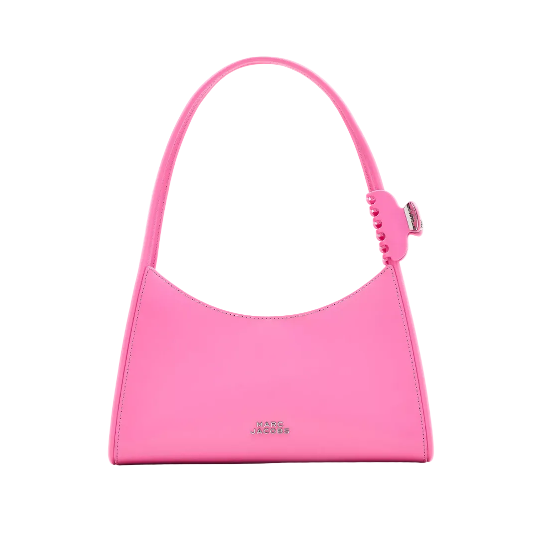 Marc Jacobs The Glam Claw Clip Shoulder Bow pink