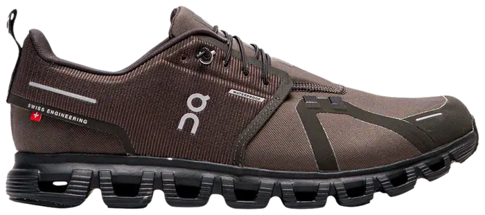 ON RUNNING CLOUD 6 WATERPROOF THORN BLACK