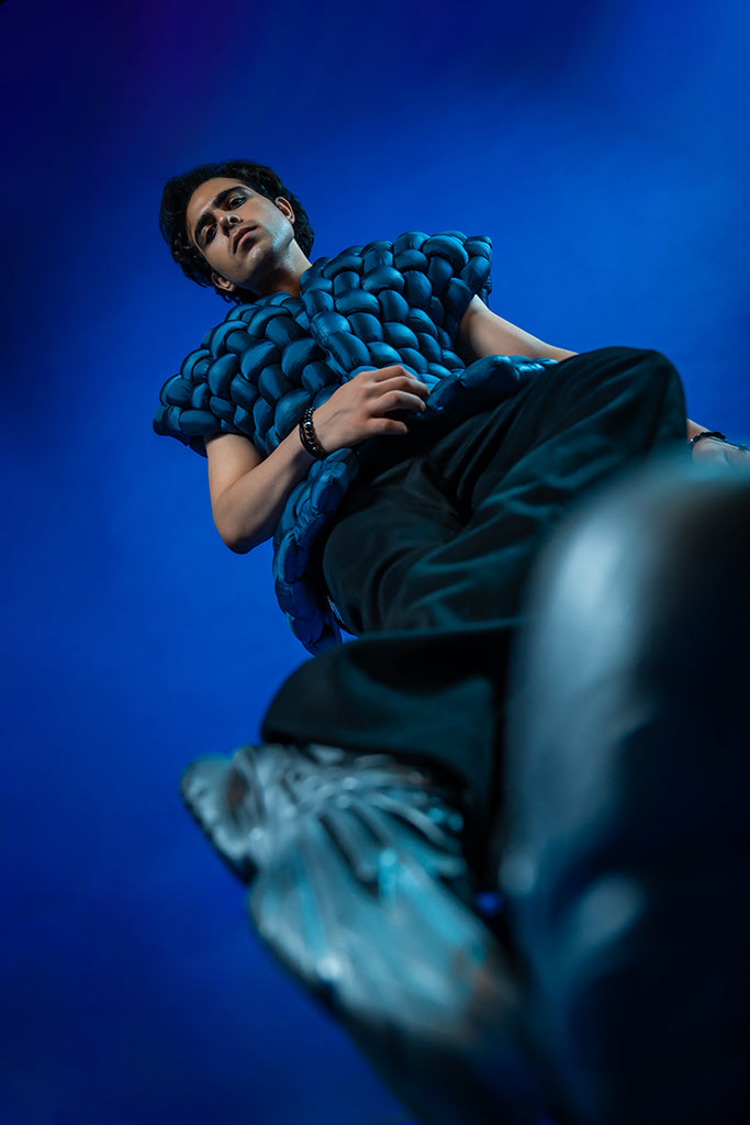 Woven Puffer Jacket - Kreflct