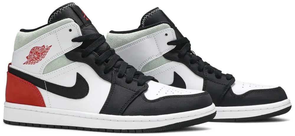 Air Jordan 1 Mid SE "Red Black Toe"