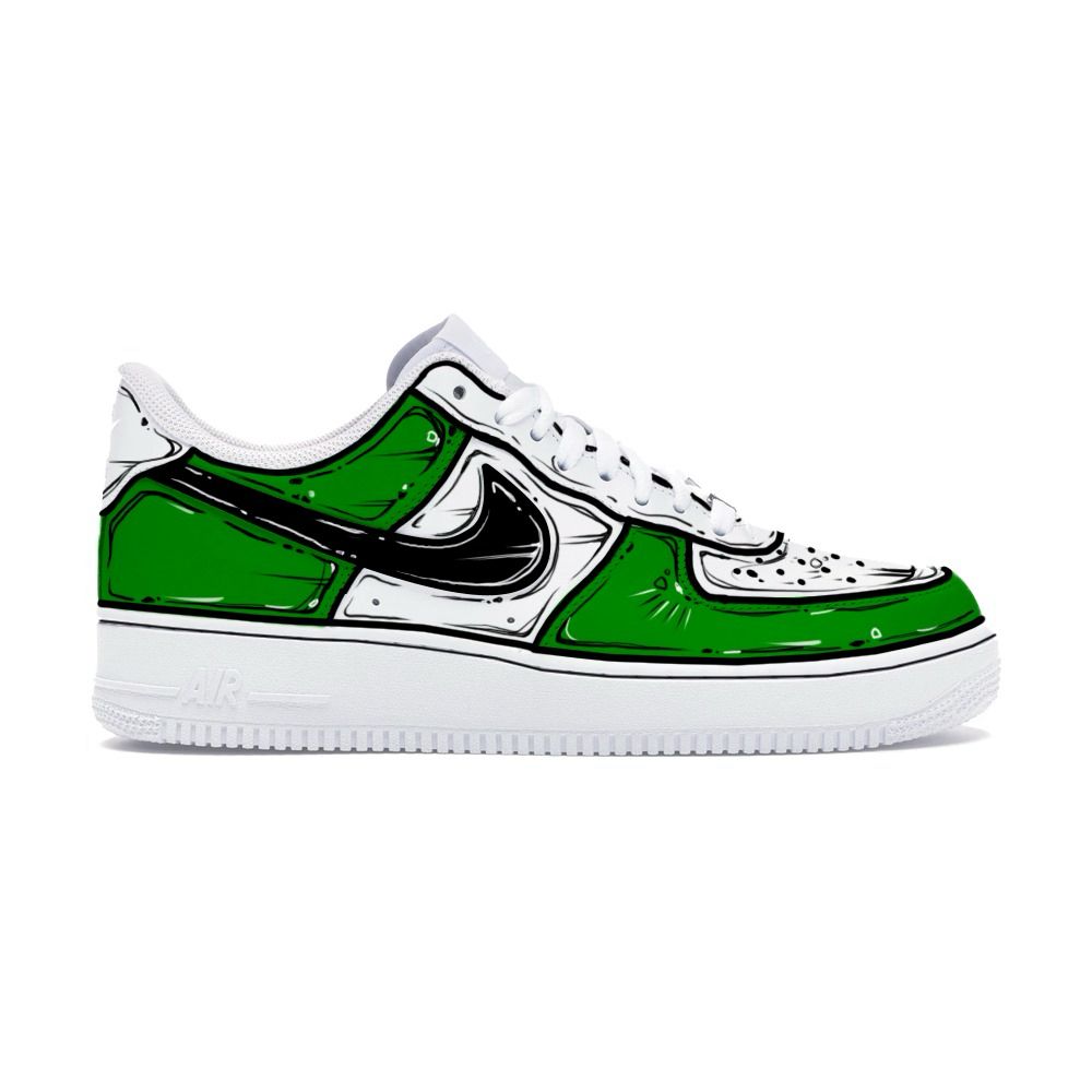 GREEN COMICBOOK AF1 V2