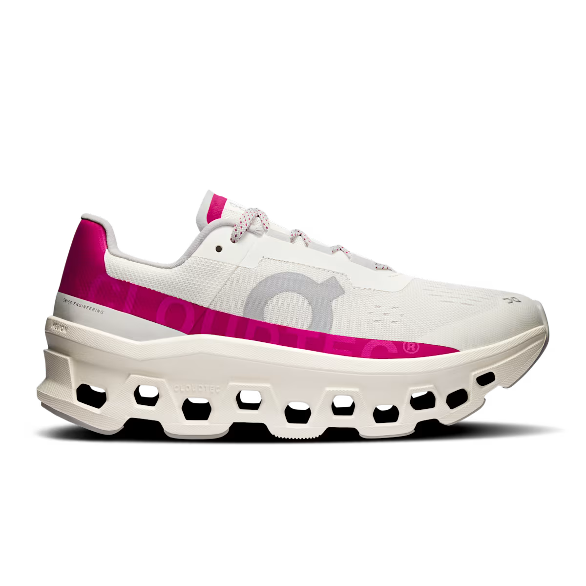 On Running Cloudmonster Ivory | Grenadine