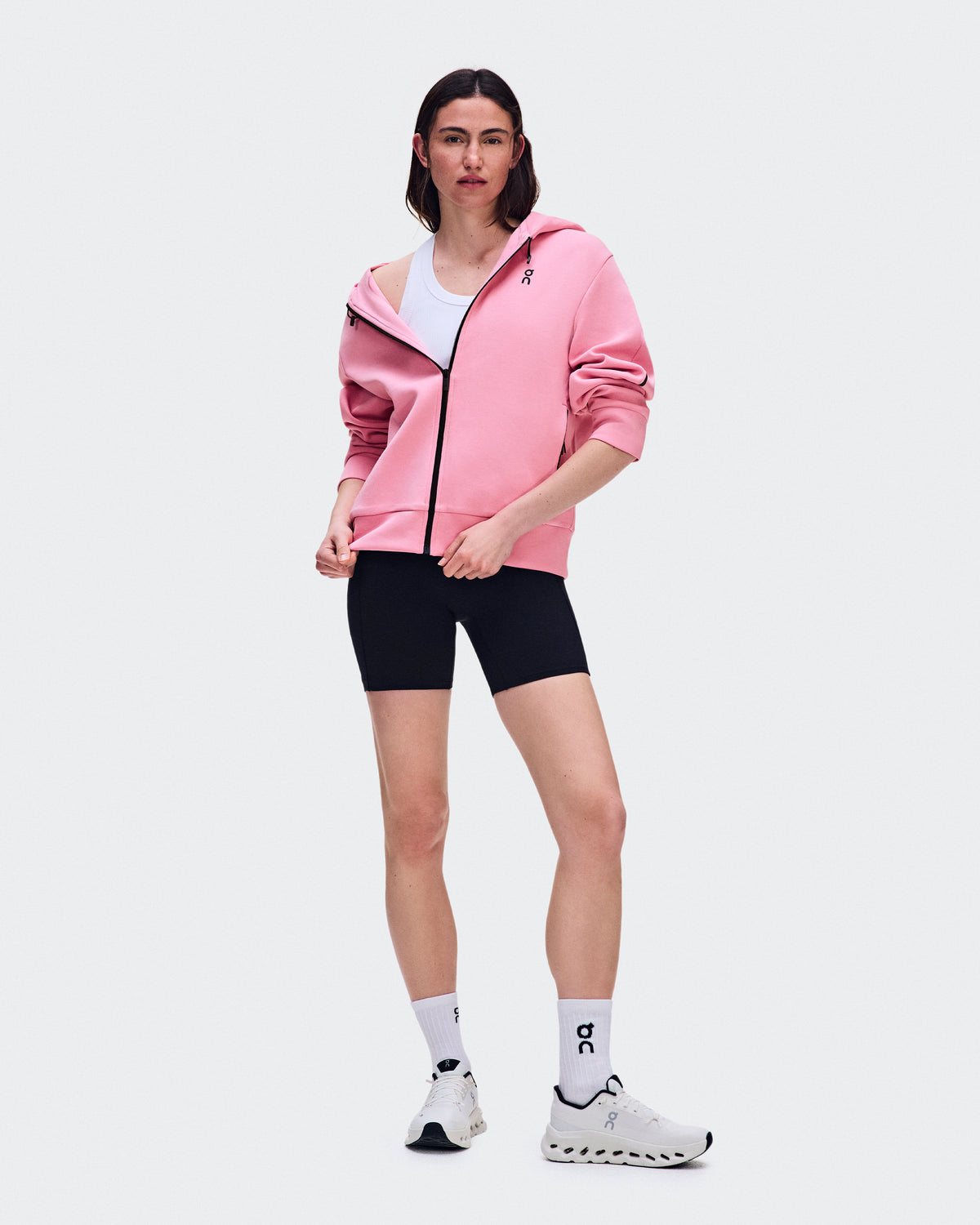 Focus Tech Zip Hoodie - Womens