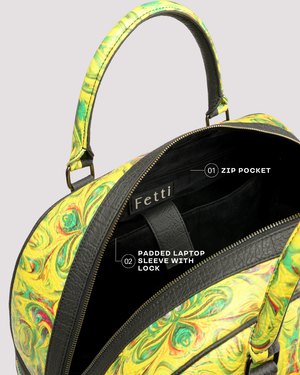 Kosmic Immersion Duffle Bag- Helios Men - Fetti