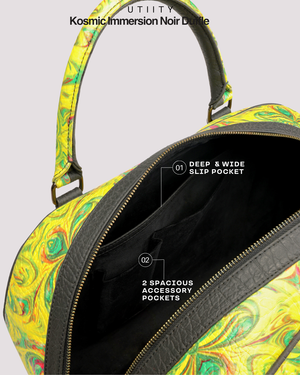 Kosmic Immersion Duffle Bag- Helios Men - Fetti