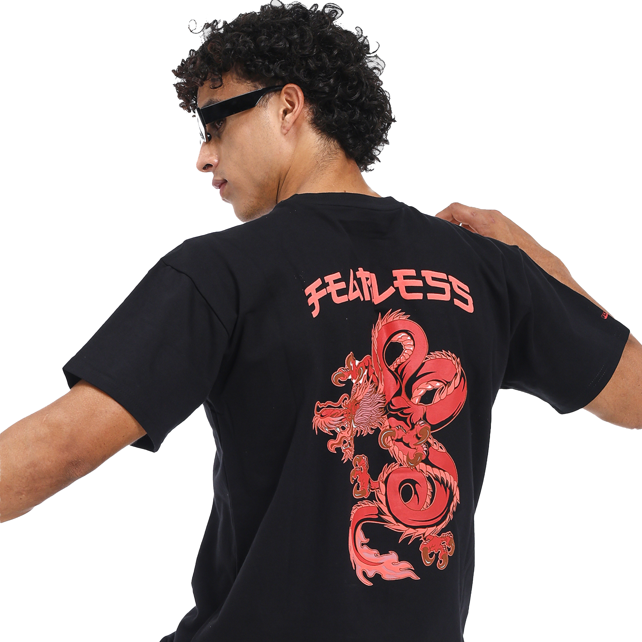 Fearless dragon puff t-shirt
