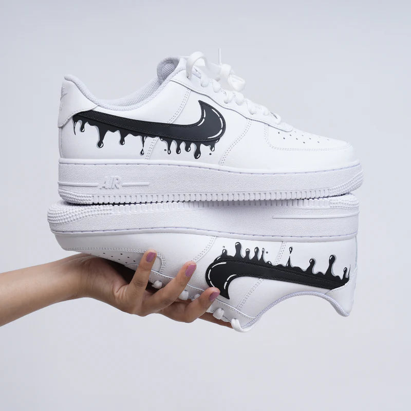 Nike Air Force 1 Low BLACK DRIP SWOOSH