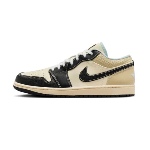 Air Jordan 1 Low SE Coconut Milk Black Muslin